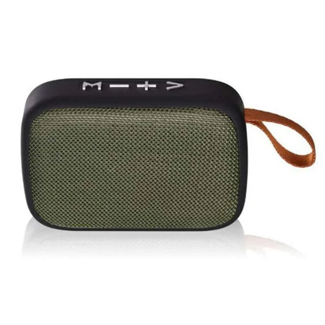 Portable Fabric Speaker Outdoor USB Wireless Sound Box Support TF Card FM Radio Speakers Voice Broadcast Universal Mobile Phone