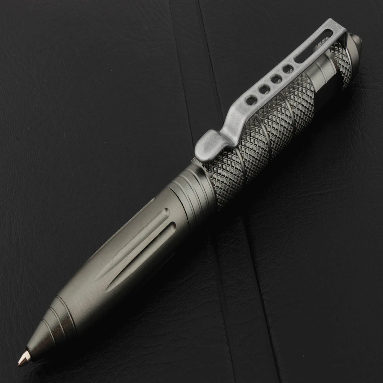 New Multi Functional Tactical Pen High Quality Steel anti Skid Portable Self Defense Pen Aluminum Glass Breaker Survival Tool