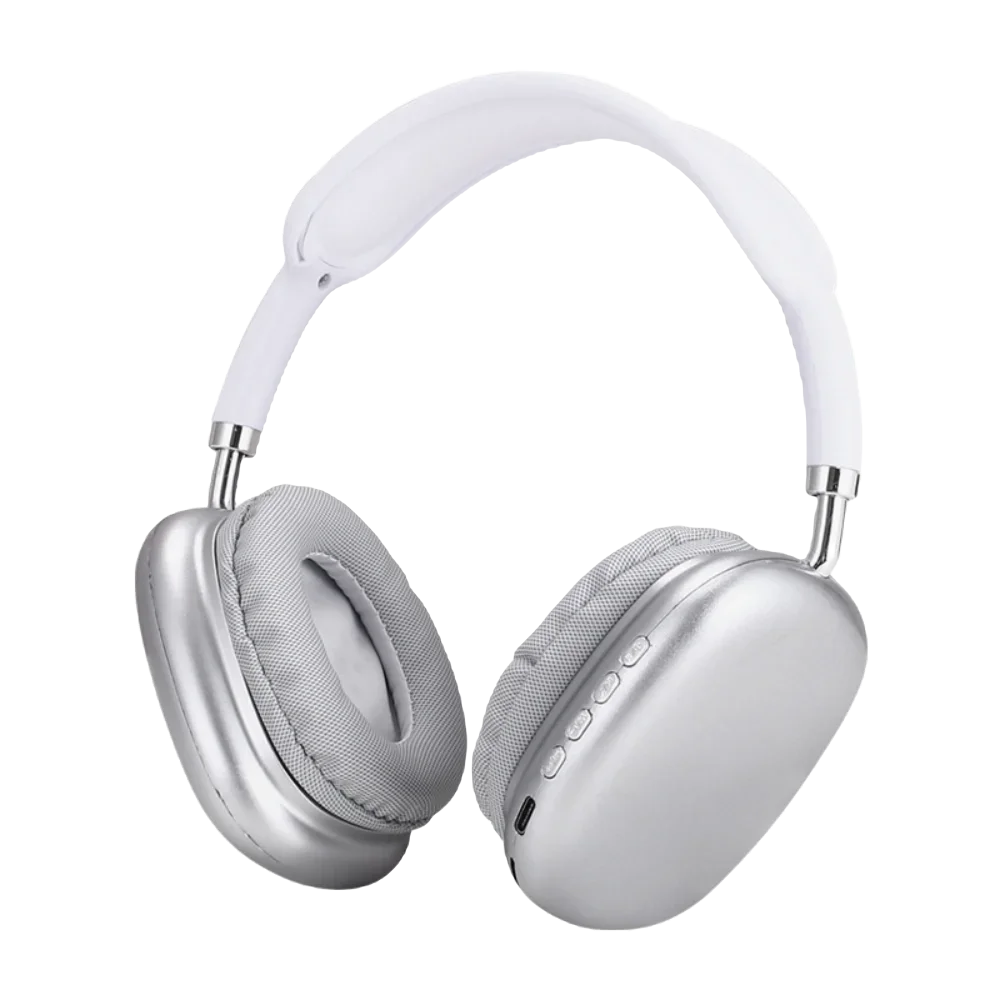 P9 Pro Air Max 5.1 Wireless Bluetooth Headphones Noise Cancelling Mic Pods over Ear Sport Gaming Headset for Any Phone