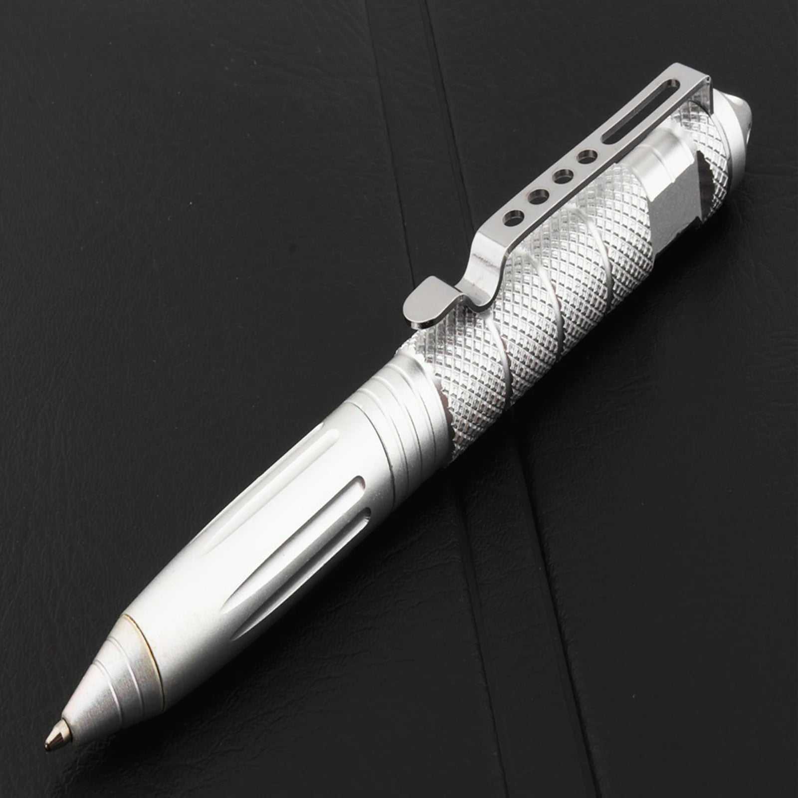 New Multi Functional Tactical Pen High Quality Steel anti Skid Portable Self Defense Pen Aluminum Glass Breaker Survival Tool